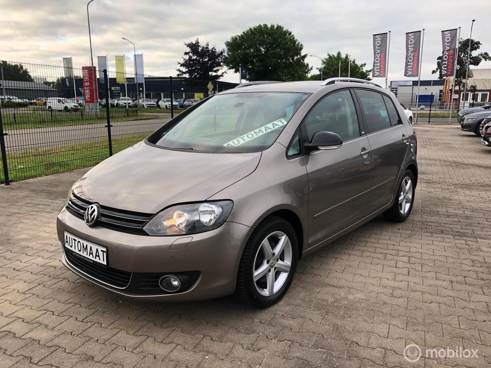 Volkswagen Golf Plus 1.4 TSI Highline Automaat 1e Eig In Nw, Auto's, Volkswagen, Gebruikt, Zwart, 4 cilinders, Alcantara