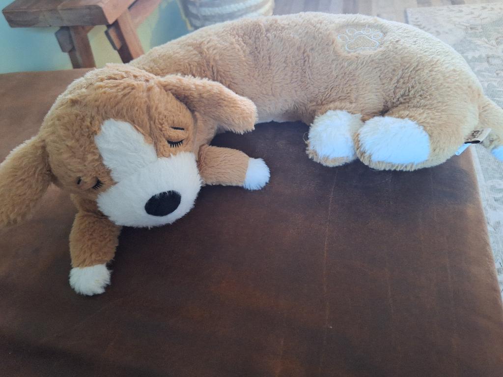 Honden slaap knuffel met hartslag., Ophalen, Nieuw, Pluche