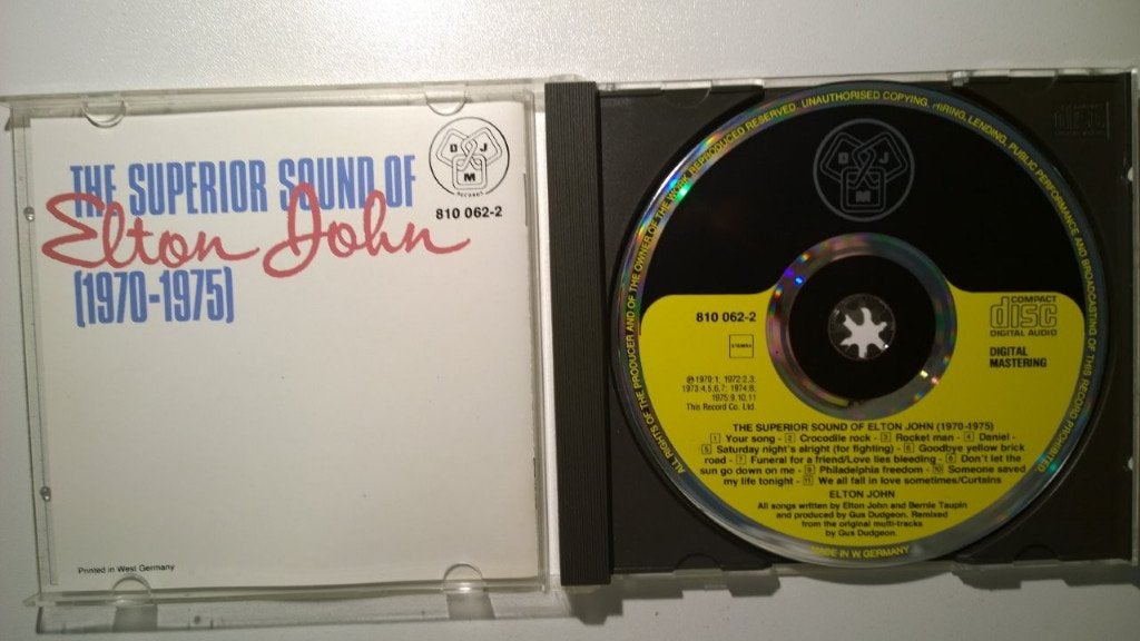 Elton John - The Superior Sound Of Elton John (1970-1975), Ophalen of Verzenden, Zo goed als nieuw, Pop, Album
