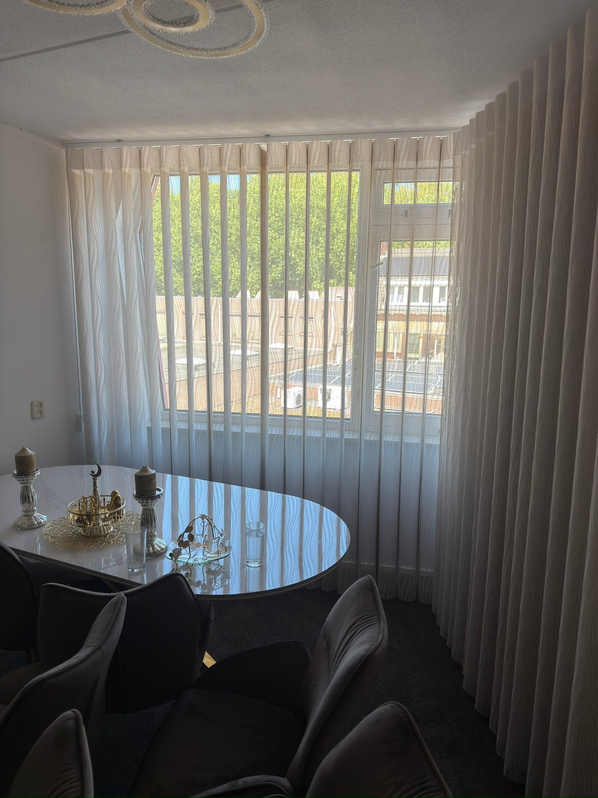 Complete Raamdecoratie op Maat | Wij Komen Aan Huis, Huis en Inrichting, Jaloezie, Koordbediening, Nieuw, Geel