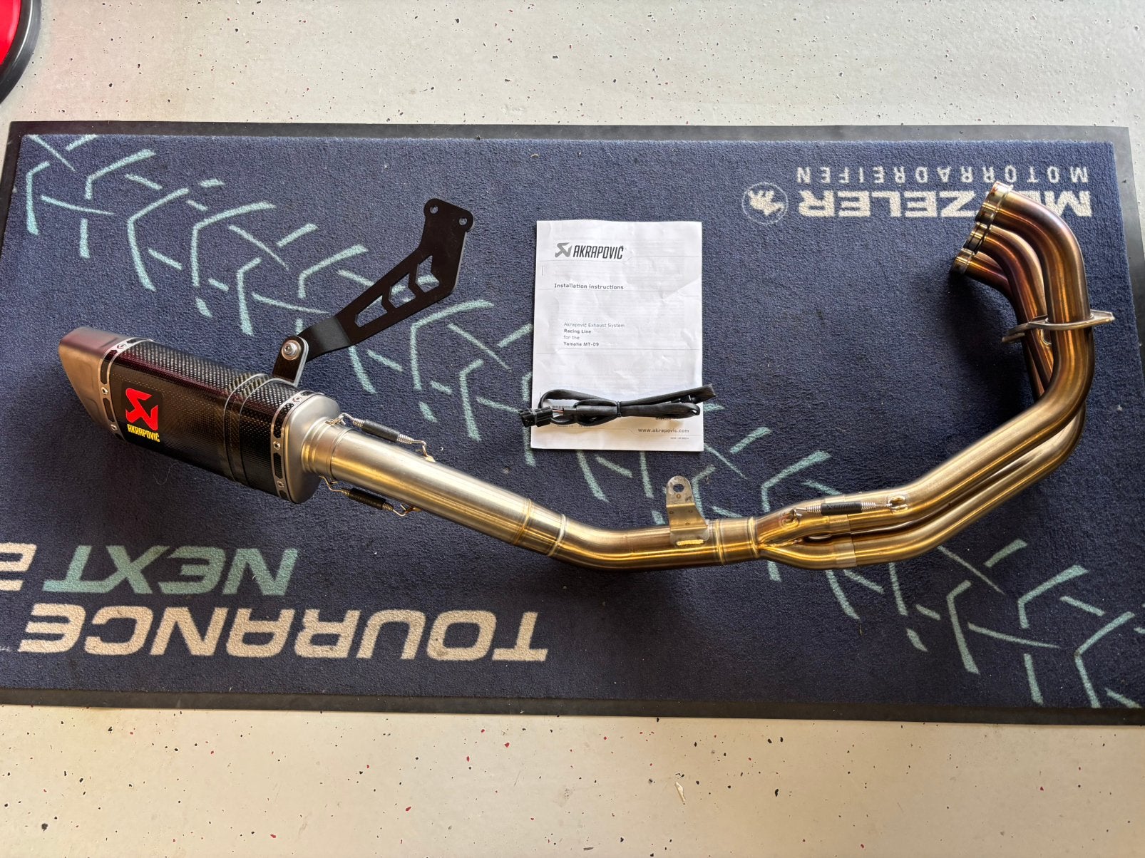 Akrapovic racing line MT09 2021 - 2023, Motoren, Onderdelen | Yamaha, Ophalen of Verzenden, Akrapovic, Slovenie, Info@akra.com