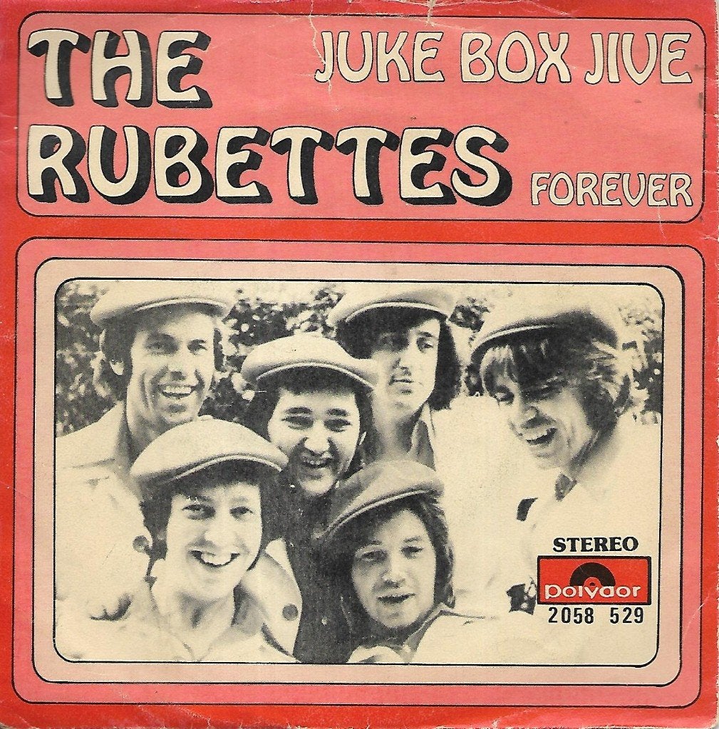 The Rubettes - Juke box jive, Cd's en Dvd's, Ophalen of Verzenden, Gebruikt, 7 inch, Pop