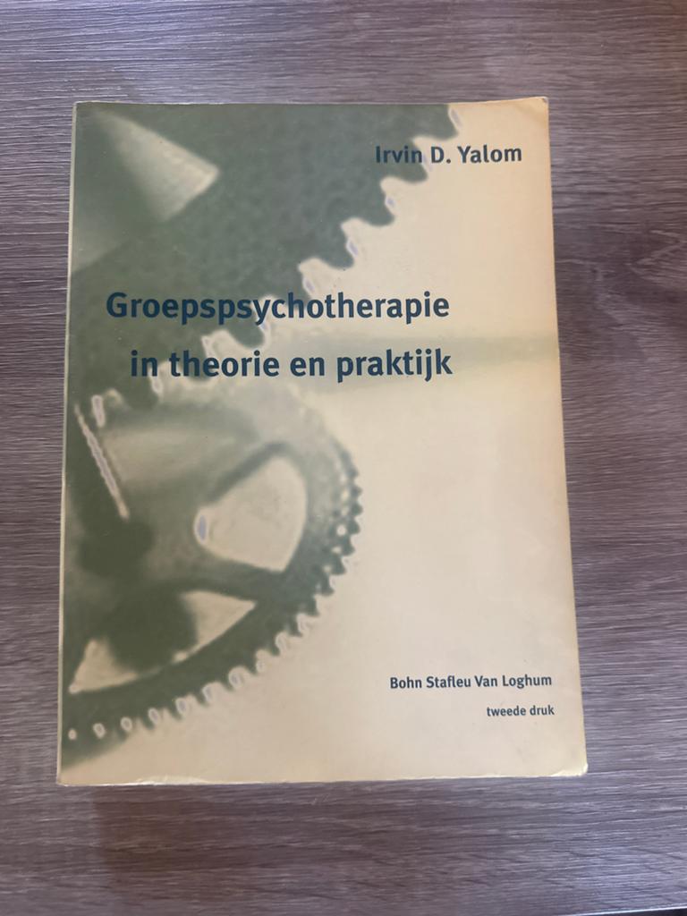 Groepspsychotherapie in theorie en praktijk - Irvin D. Yalom, Boeken, Ophalen of Verzenden, Gamma, Zo goed als nieuw, WO