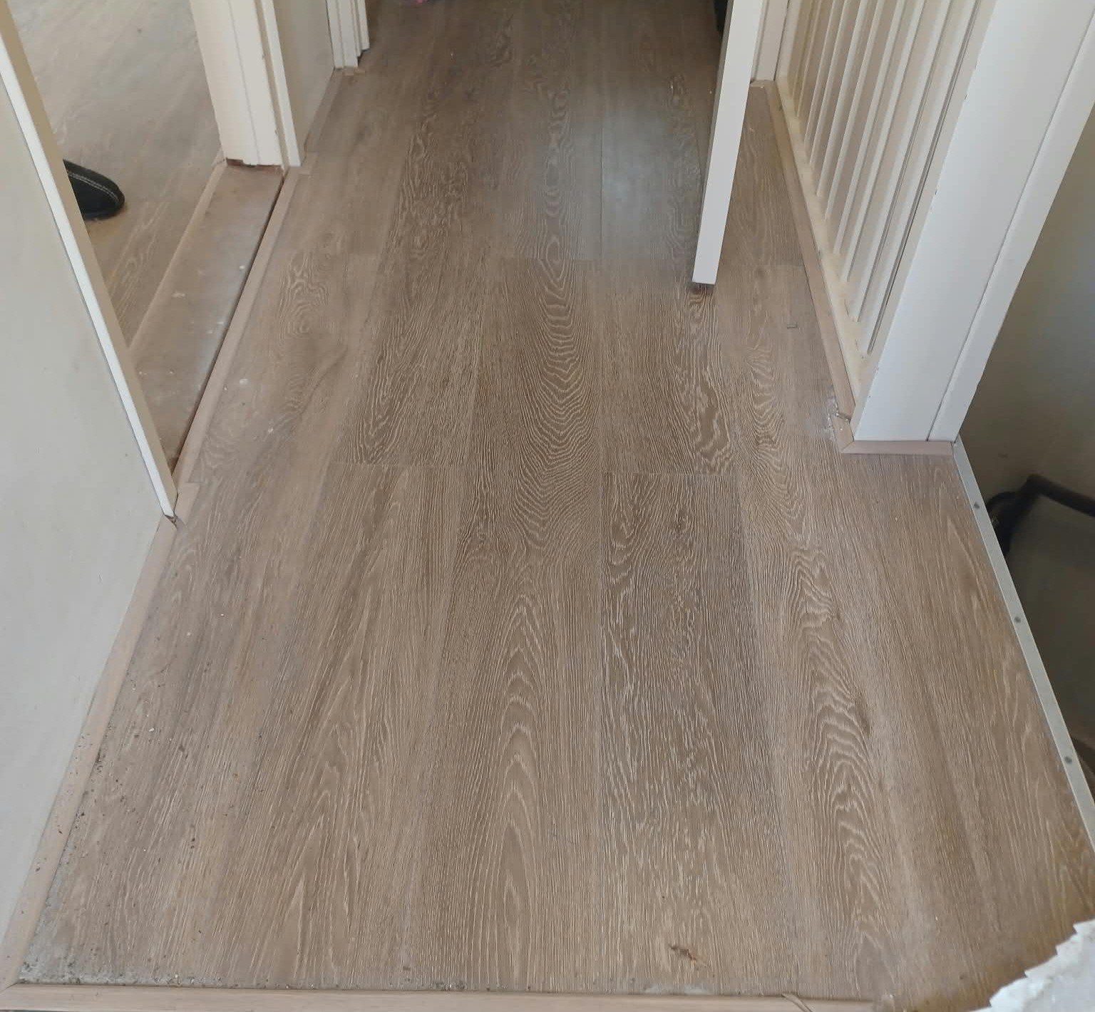 Laminaatvloer 17m2, Ophalen, Gebruikt, 50 tot 150 cm, 10 m² of meer