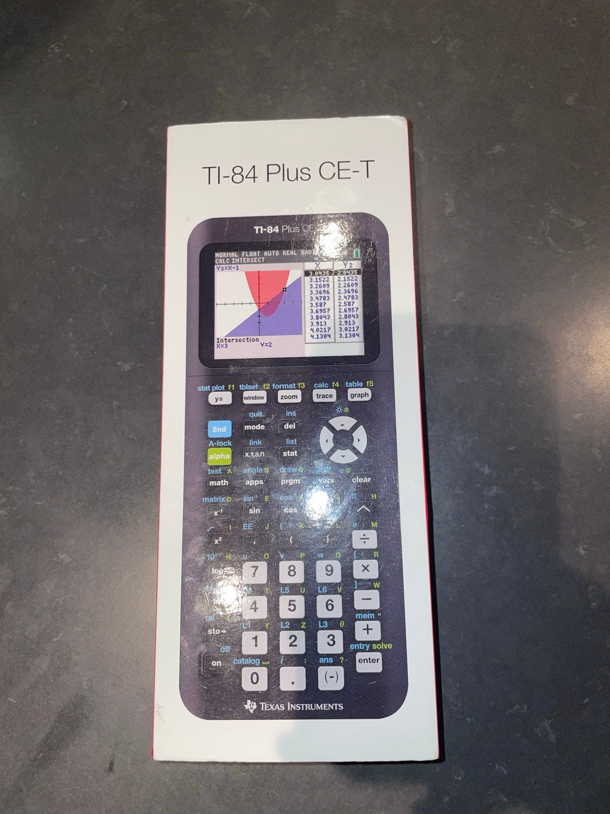 Grafische rekenmachine TI-84 plus CE-T, Ophalen of Verzenden, Grafische rekenmachine, Zo goed als nieuw