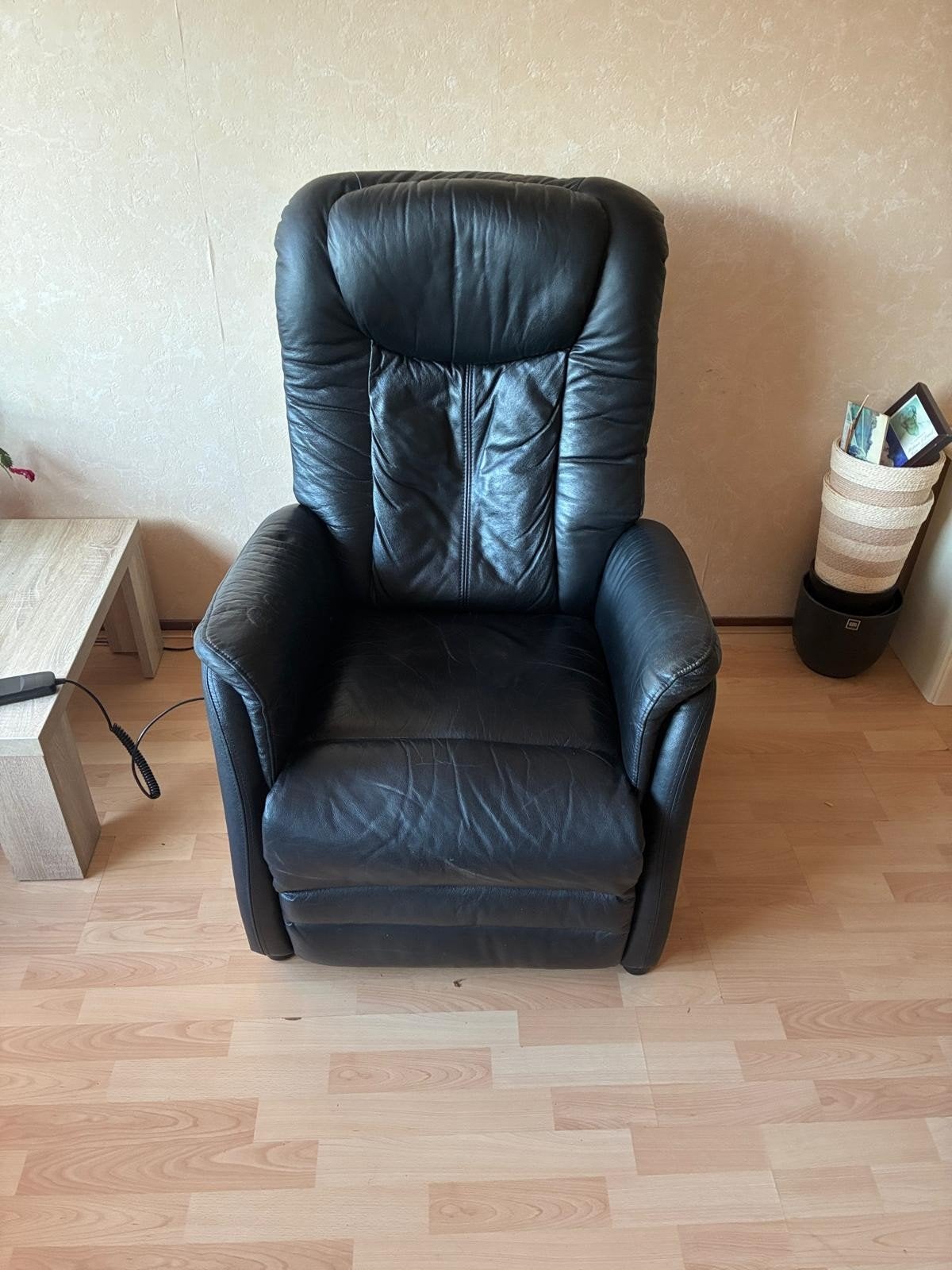Leren Sta-op stoel, Ophalen, Gebruikt, 75 tot 100 cm, 50 tot 75 cm