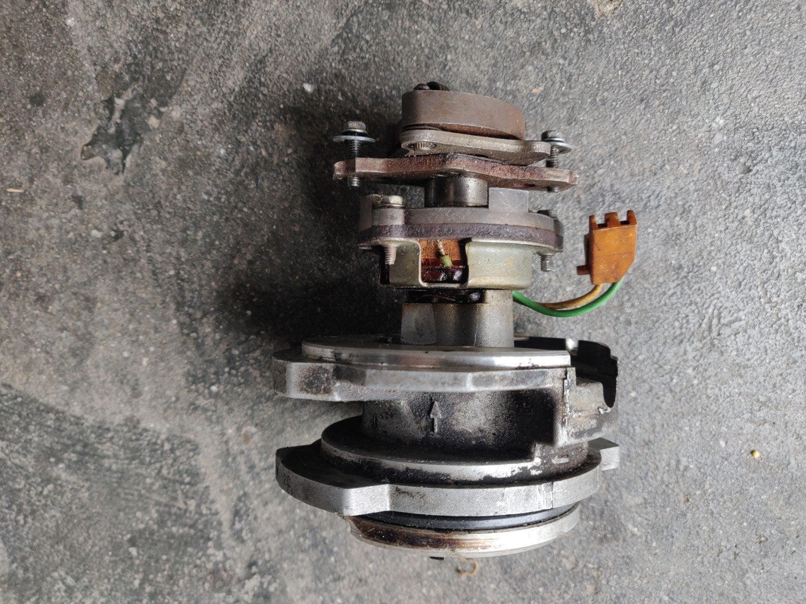 ontsteking opel kadett e, Ophalen, Opel