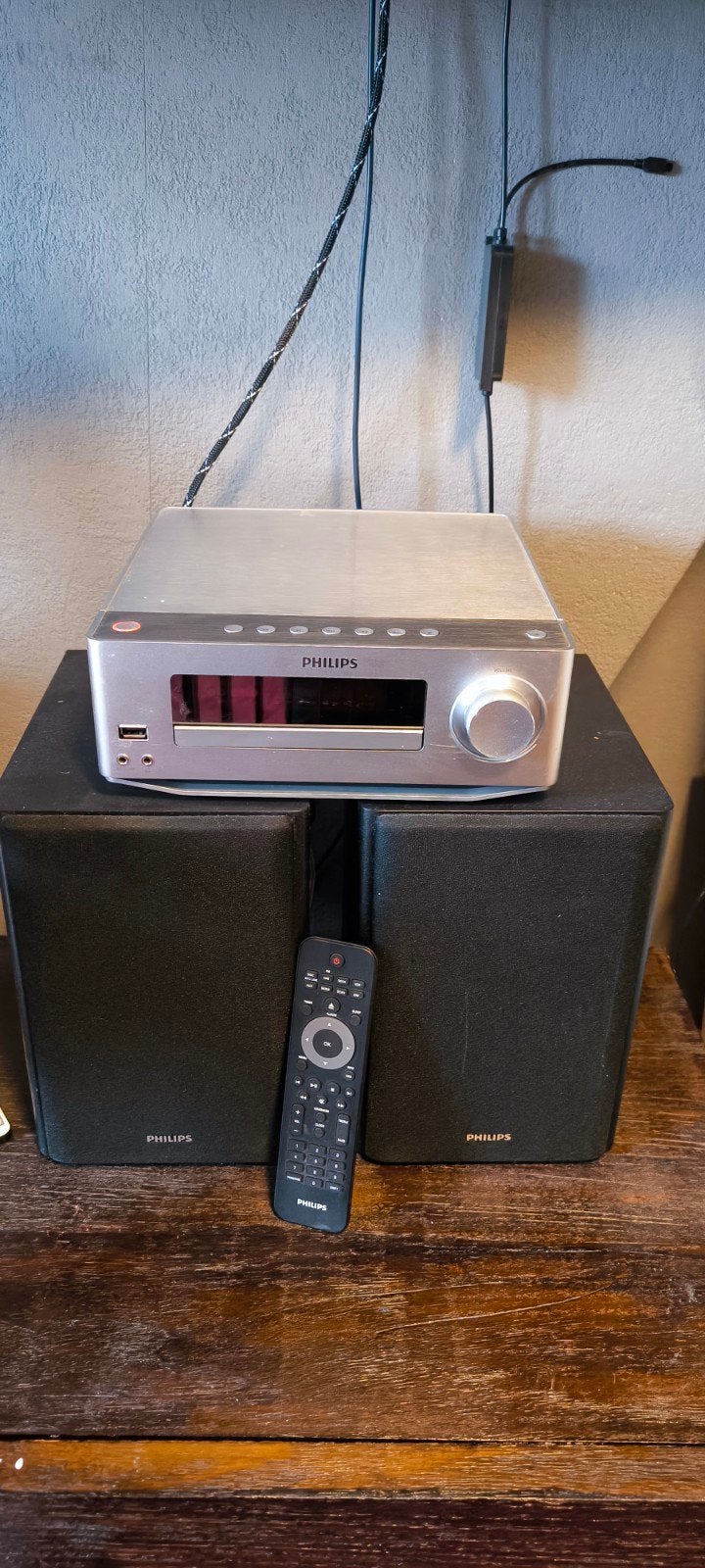 Philips MCM7000/12 Microset met CD, Radio en USB, Audio, Tv en Foto, Philips, Gebruikt, Microset, Tuner of Radio