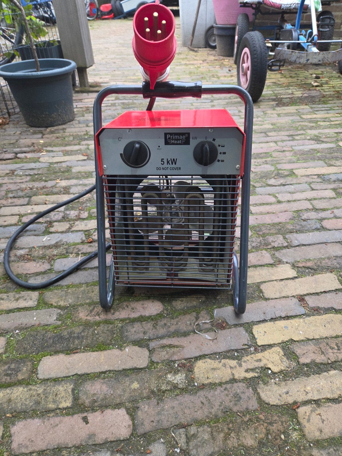 Primae Heat 5kW elektrische kachel, Ophalen, 30 tot 80 cm, Gebruikt, Kachel