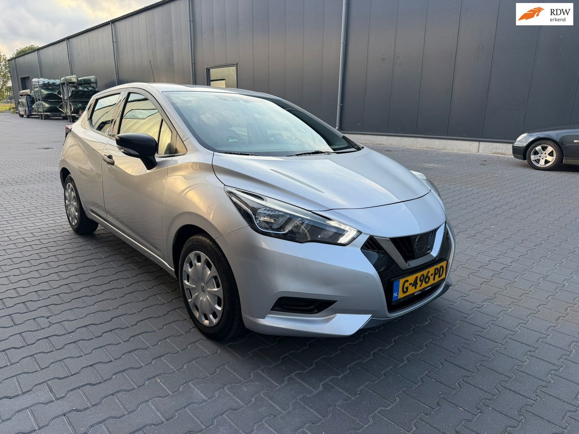 Nissan Micra 1.0L Acenta, Auto's, Gebruikt, Euro 6, Handgeschakeld, 71 pk