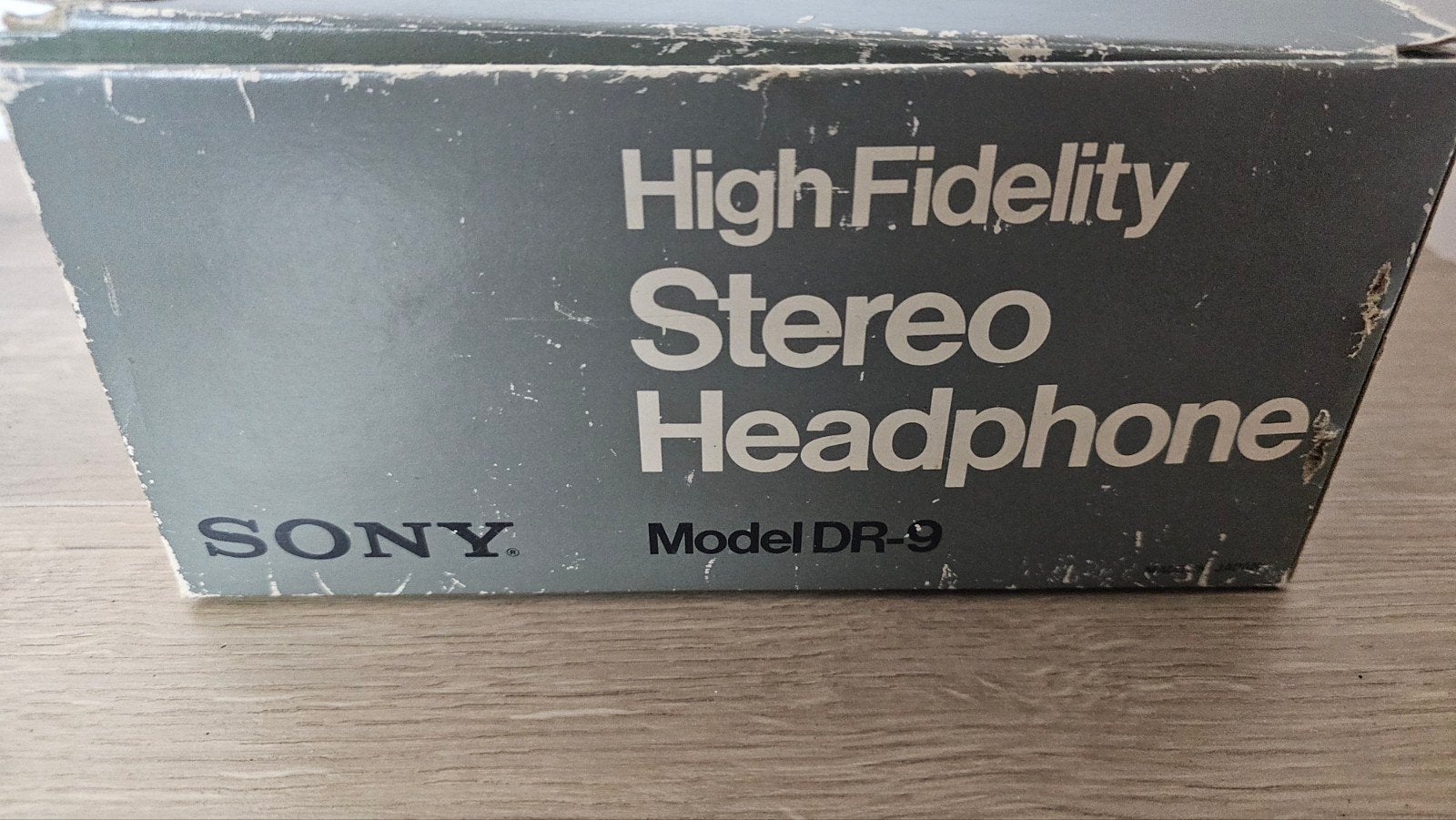 Sony DR-9 Vintage Koptelefoon - Goede Staat, Ophalen of Verzenden, Zwart, Verstelbaar, Gebruikt
