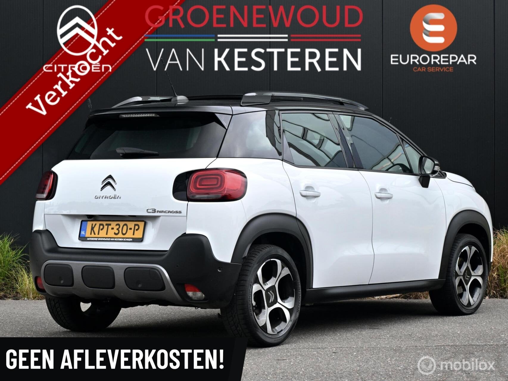 Citroen C3 Aircross 110pk Shine I Automaat I Panodak I Leder, 12 maanden, 840 kg, Gebruikt, Euro 6
