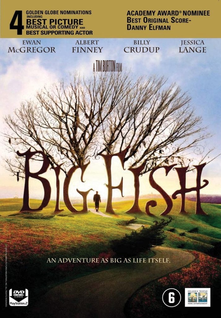 Big Fish DVD, Vanaf 6 jaar, Verzenden, Zo goed als nieuw
