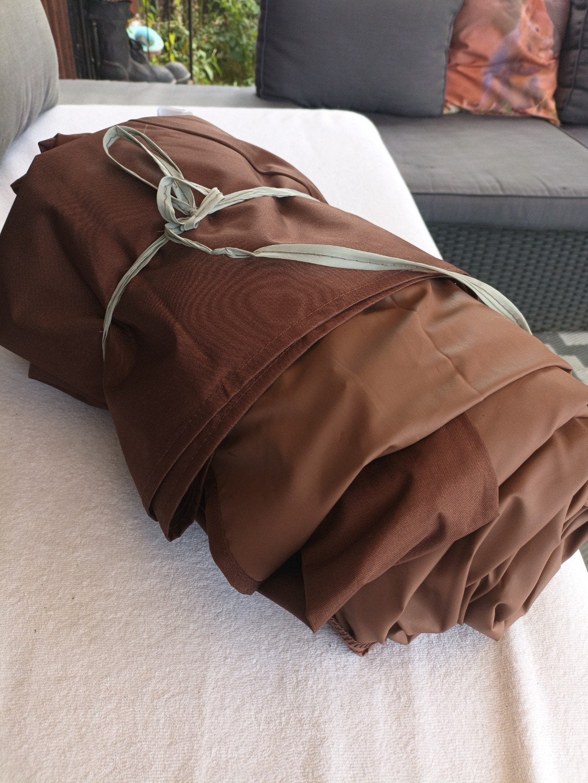 vida xl vervangend paviljoen doek 3 x 4 mtr, Ophalen, 30 cm of meer, Bruin, 80 cm of meer