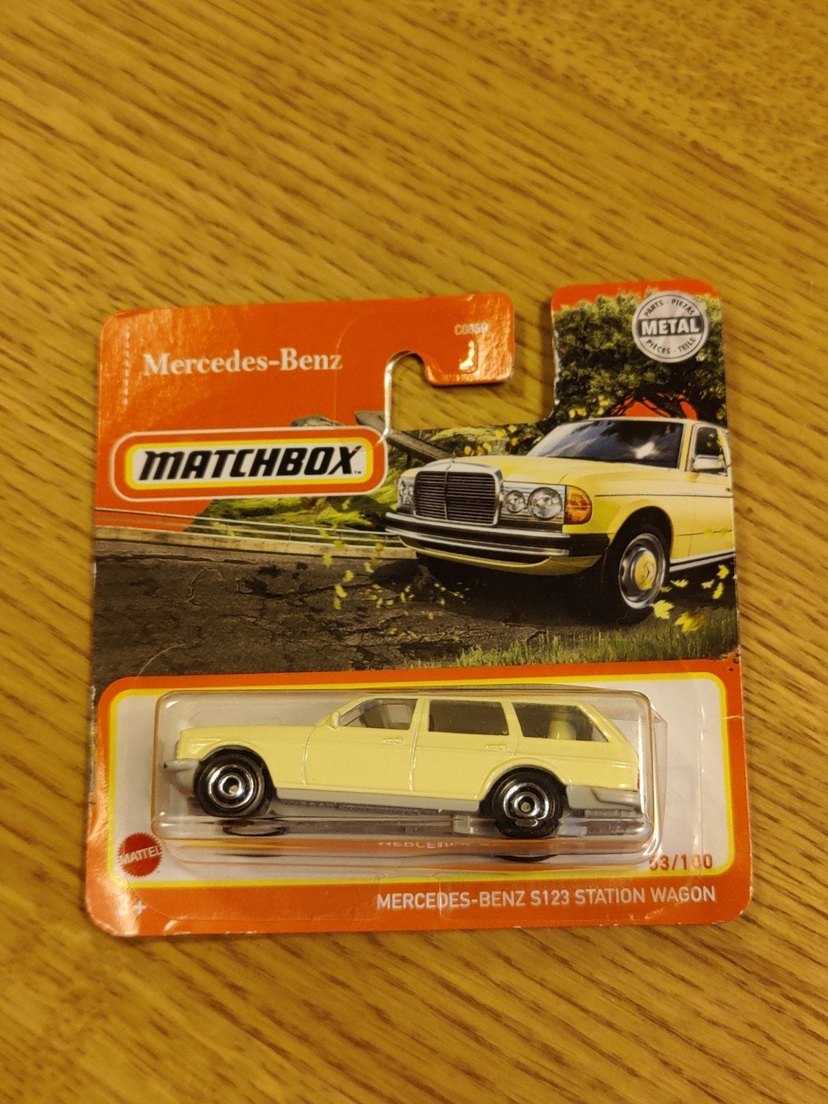 Matchbox Mercedes S123 Wagon, Ophalen of Verzenden, Zo goed als nieuw, Auto
