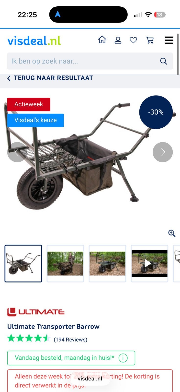 Ultimate Transporter Barrow nieuwstaat, Ophalen, Nieuw, Overige typen