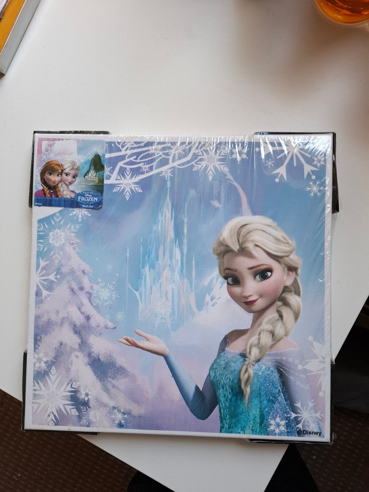 Frozen Canvas Schilderij 30x30 cm - Nieuw in plastic, Minder dan 50 cm, Nieuw, Ophalen of Verzenden, Schilderij