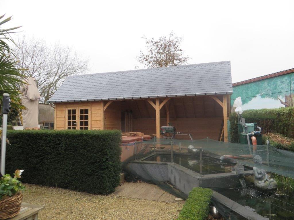 Maatwerk- Douglas houten bijgebouwen, tuinhuisjes, Verzenden, Nieuw