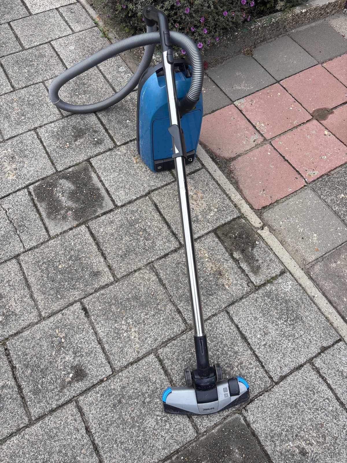 Miele Air Clean Sledestofzuiger - Blauw, Goede Staat, Witgoed en Apparatuur, Gebruikt, Miele, Ophalen, Stofzak