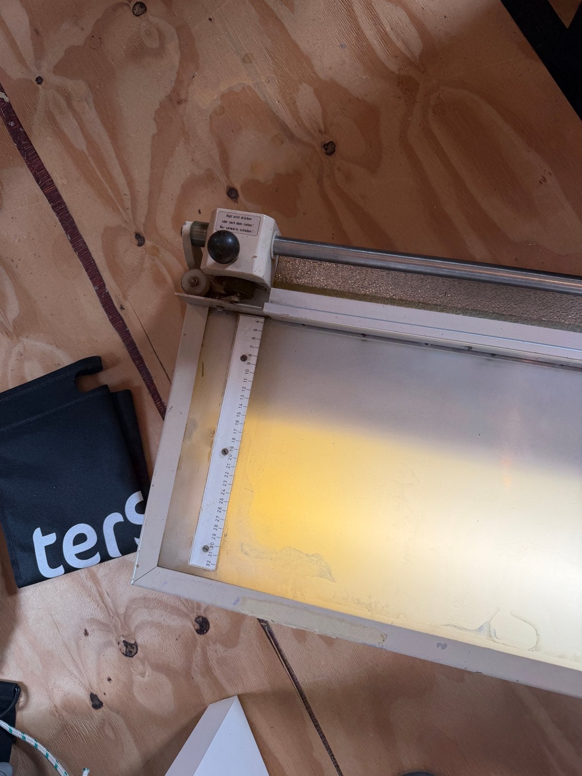 Lichtbak met snijmachine, Ophalen, Gebruikt, Overige typen