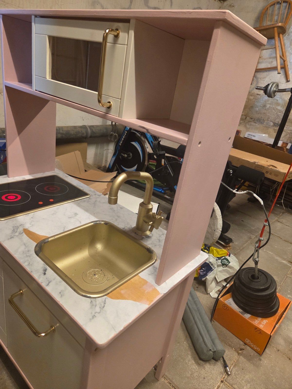 Opgeknapte IKEA Speelkeuken met Toebehoren, Ophalen