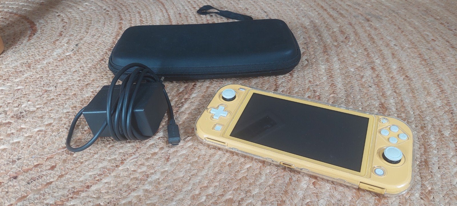 Nintendo Switch Lite geel, Spelcomputers en Games, Ophalen, Geel, Zo goed als nieuw