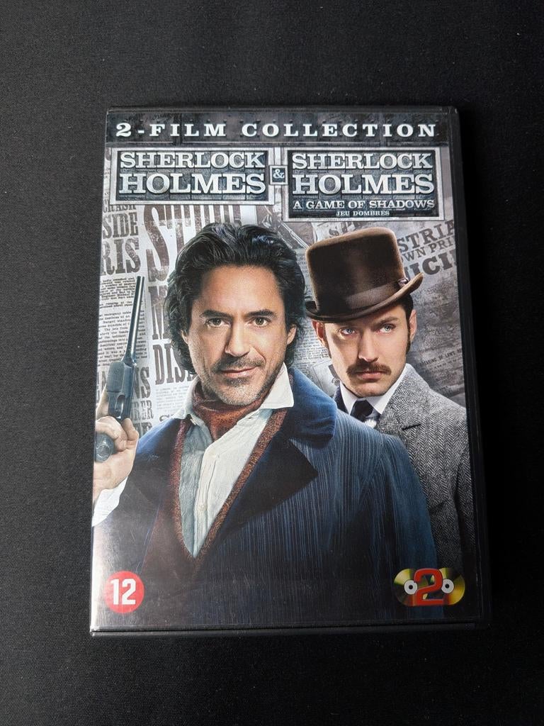Sherlock Holmes 2-film Collectie DVD, Verzenden, Boxset, Zo goed als nieuw, Vanaf 12 jaar