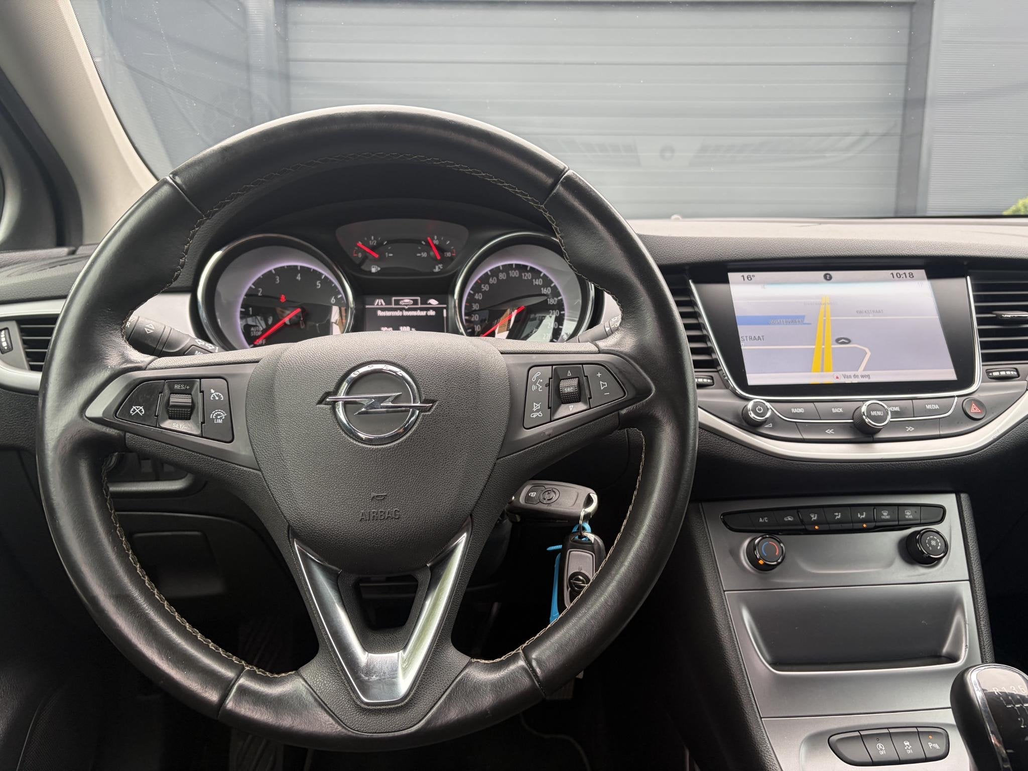 Opel Astra Sports Tourer 1.0 Online Edition 2e Eigenaar, Auto's, Voorwielaandrijving, Stof, Gebruikt, 1178 kg