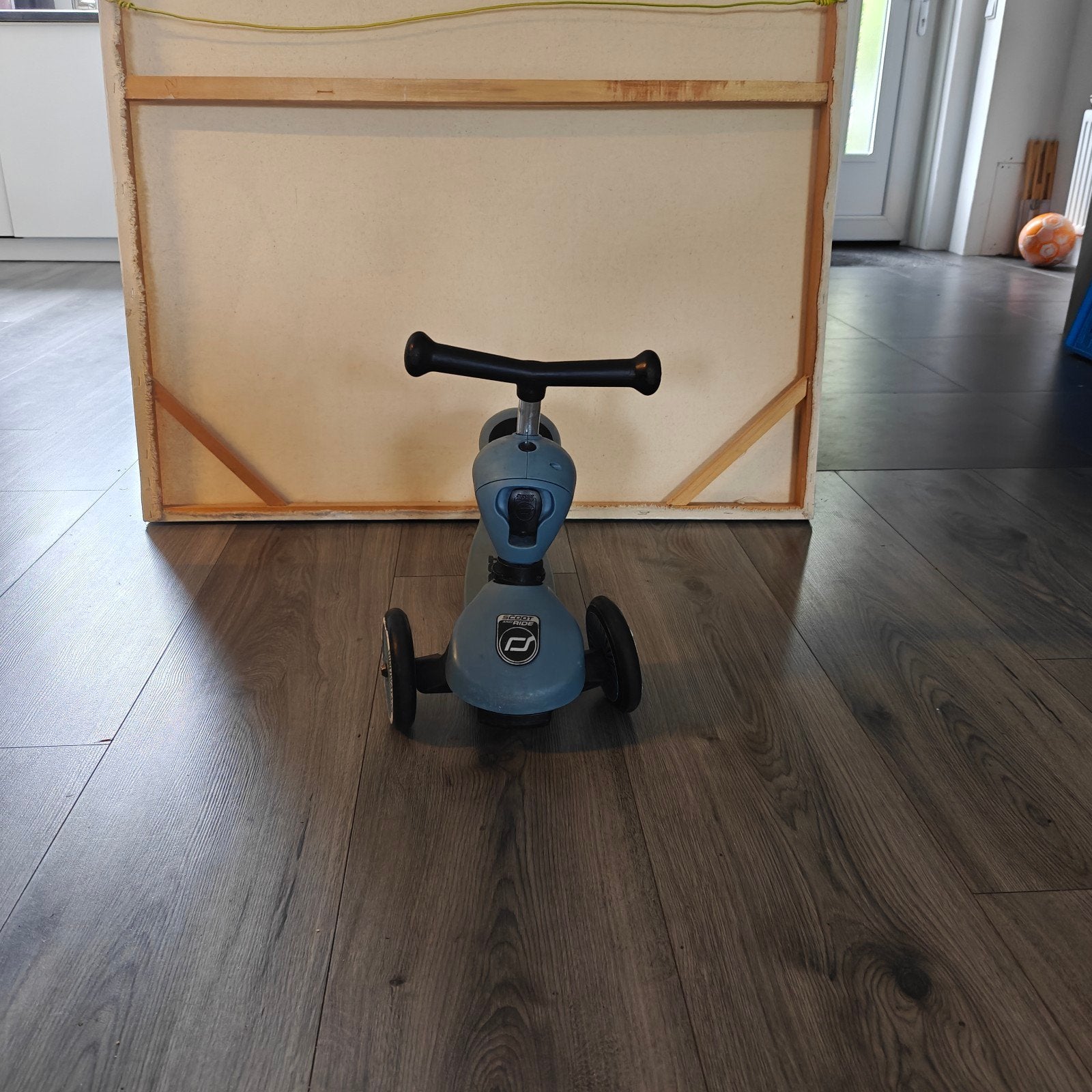 Scoot and Ride loopfiets, Ophalen