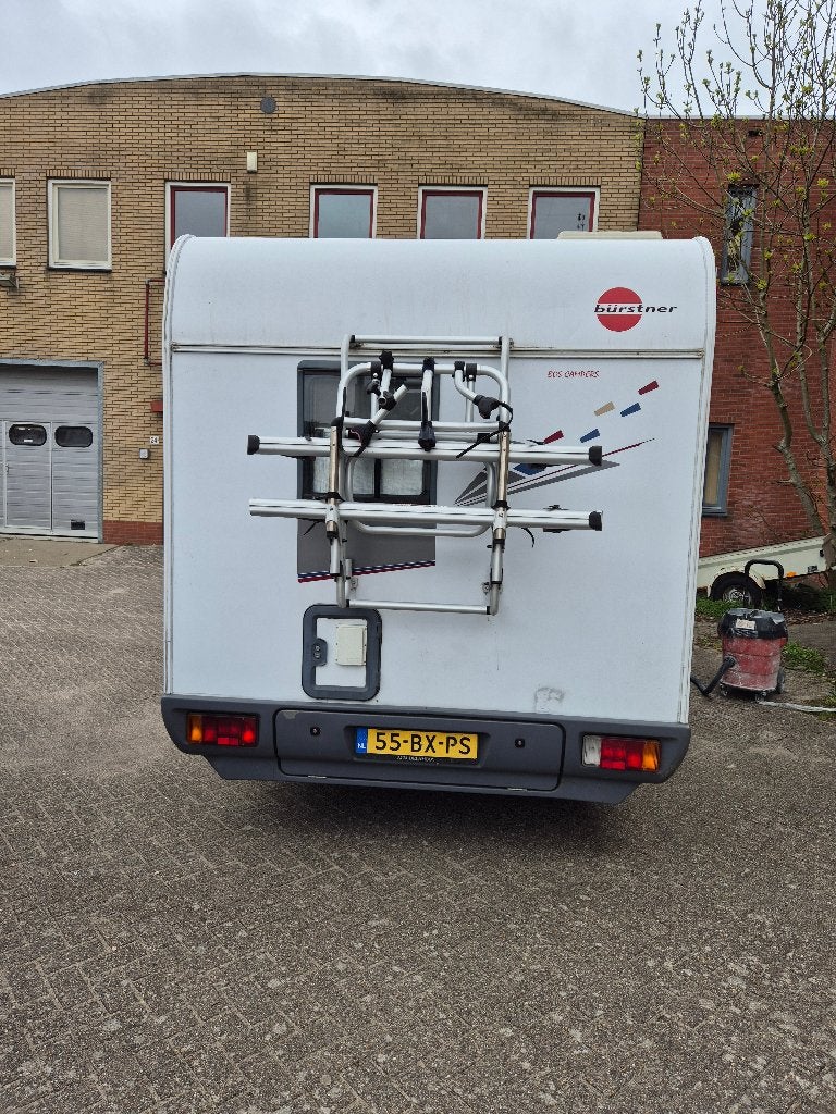 Burstner ruimtewonder klaar voor vakantie, Integraal, Reservewiel, Ringverwarming, Fiat