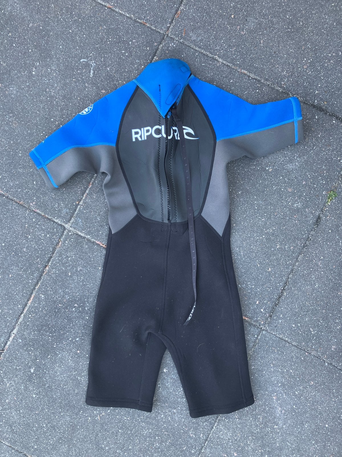 Rip Curl wetsuit voor kinderen - Blauw/Zwart, Watersport en Boten, Ophalen of Verzenden, Zo goed als nieuw, Overige typen