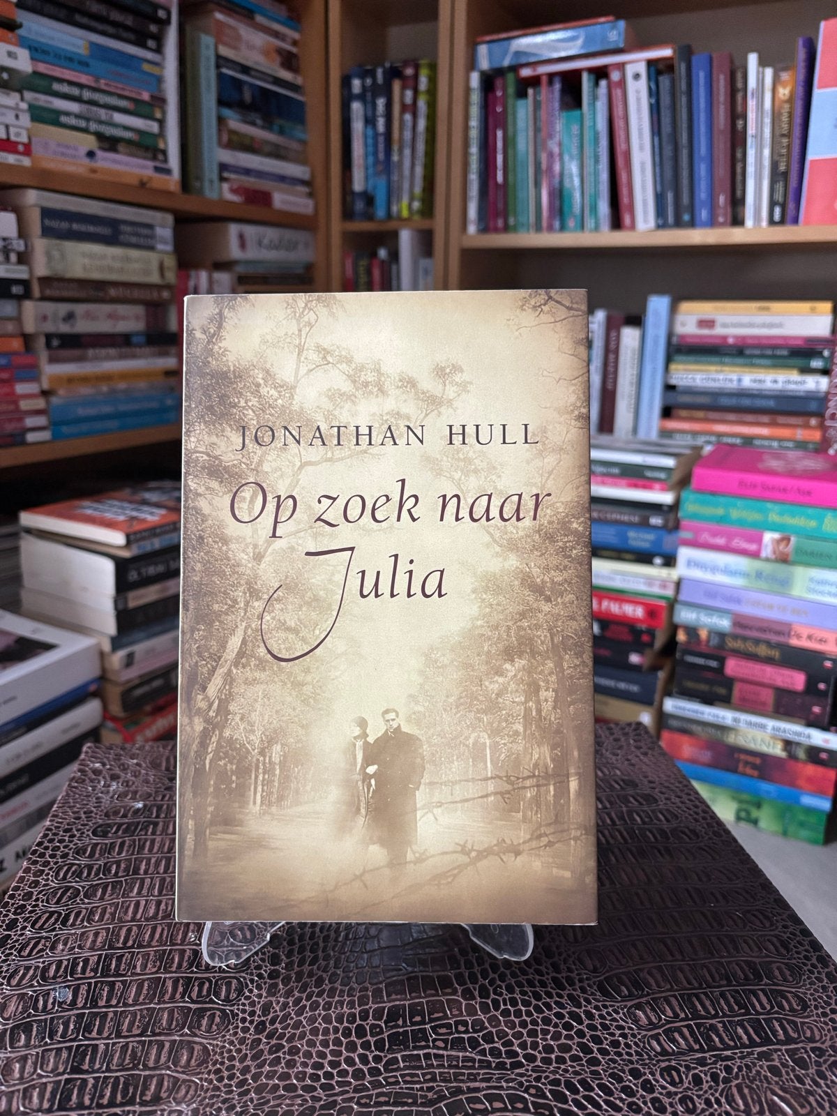 Op zoek naar Julia - Jonathan Hull (Roman), Ophalen of Verzenden, Zo goed als nieuw, Nederland