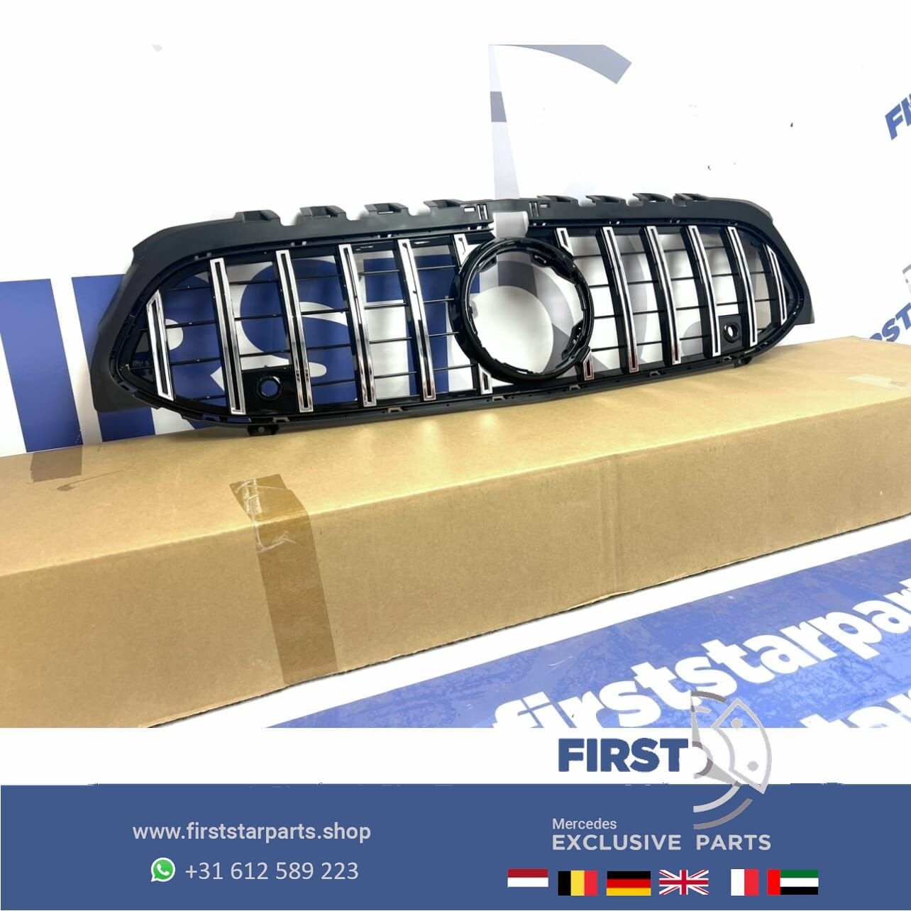 W177 V177 A KLASSE GT AMG 45 PANAMERICANA GT STYLE GRIL 2018, Gebruikt, -, Ophalen of Verzenden, -