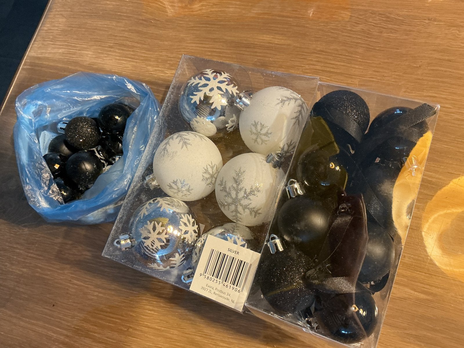 Plastic kerstballen, Diversen, Ophalen of Verzenden, Nieuw