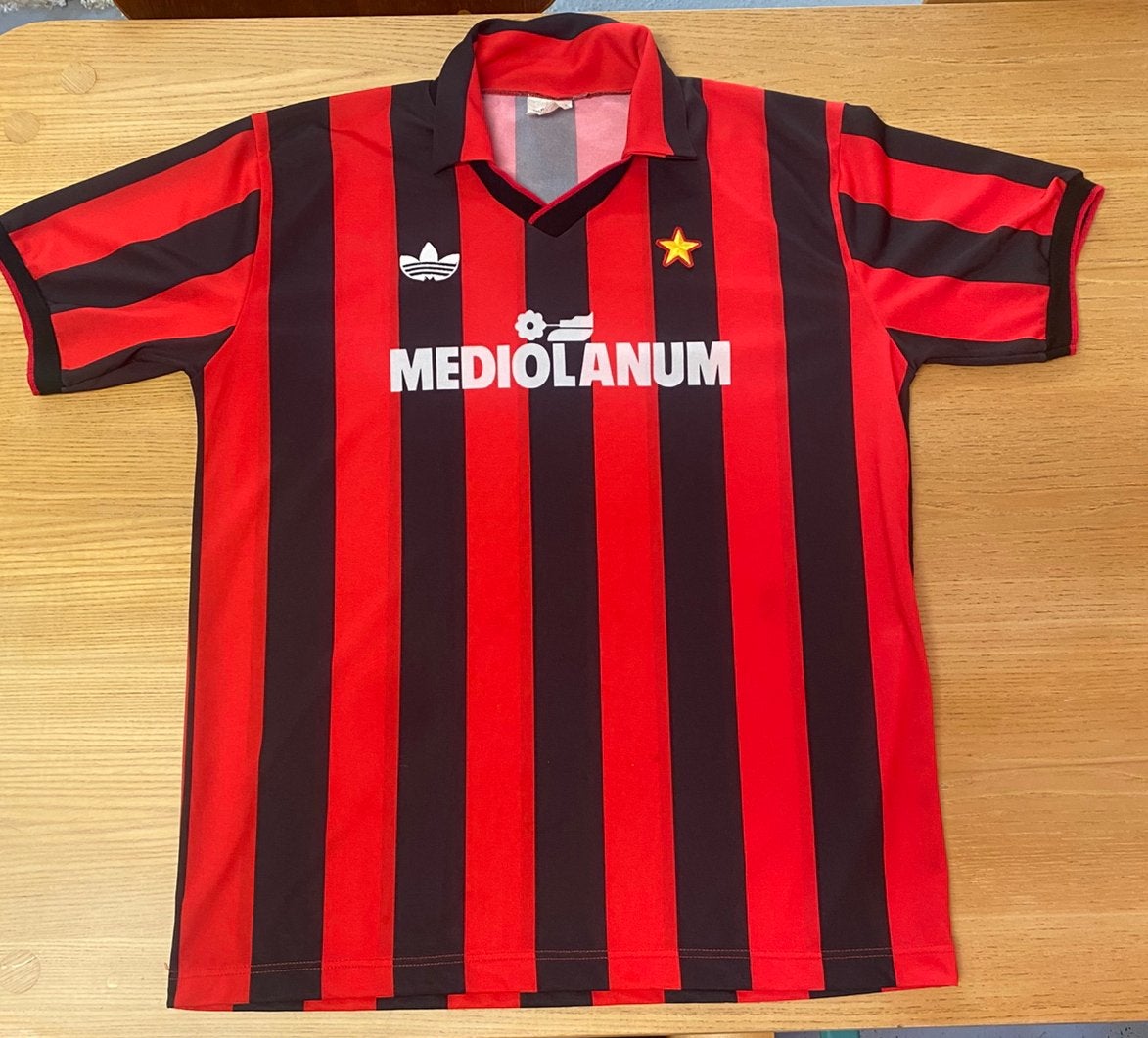 Vintage AC Milan 1990-1991 shirt, Ophalen of Verzenden, Zo goed als nieuw, Shirt