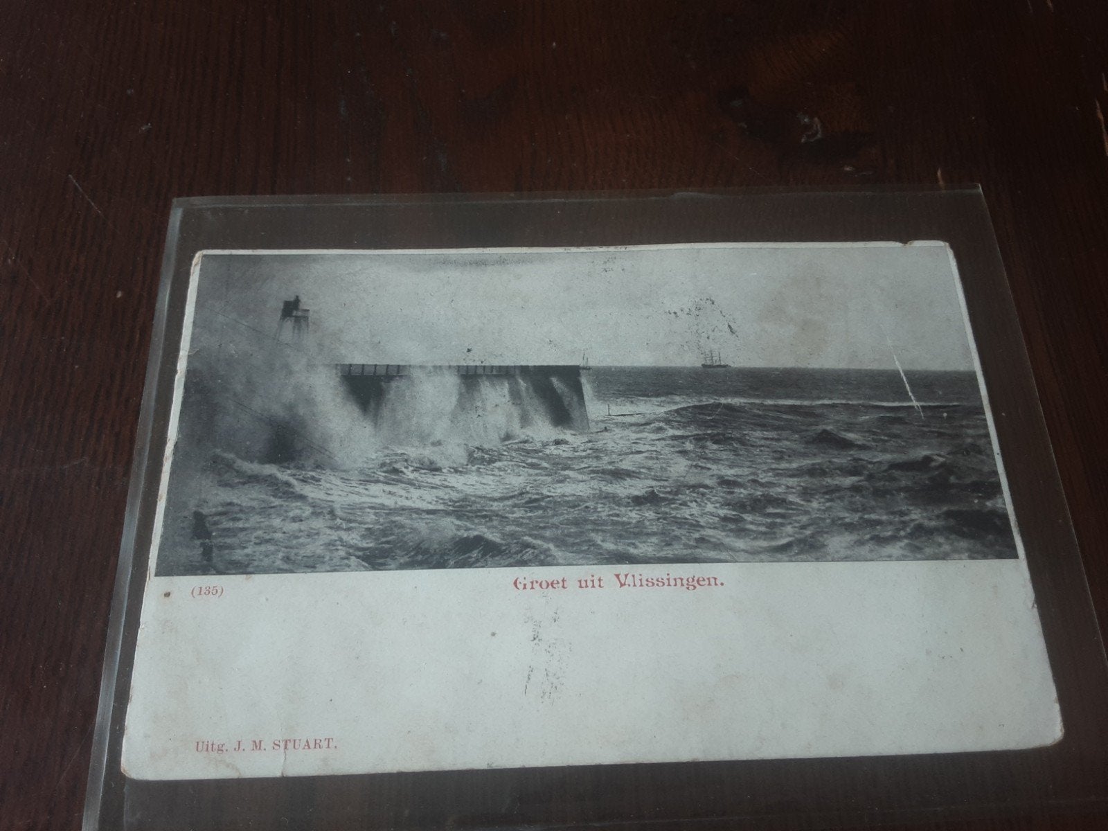 Zeer oude ansichtkaart: Groet uit Vlissingen, Ophalen of Verzenden, Voor 1920, Gelopen, Zeeland