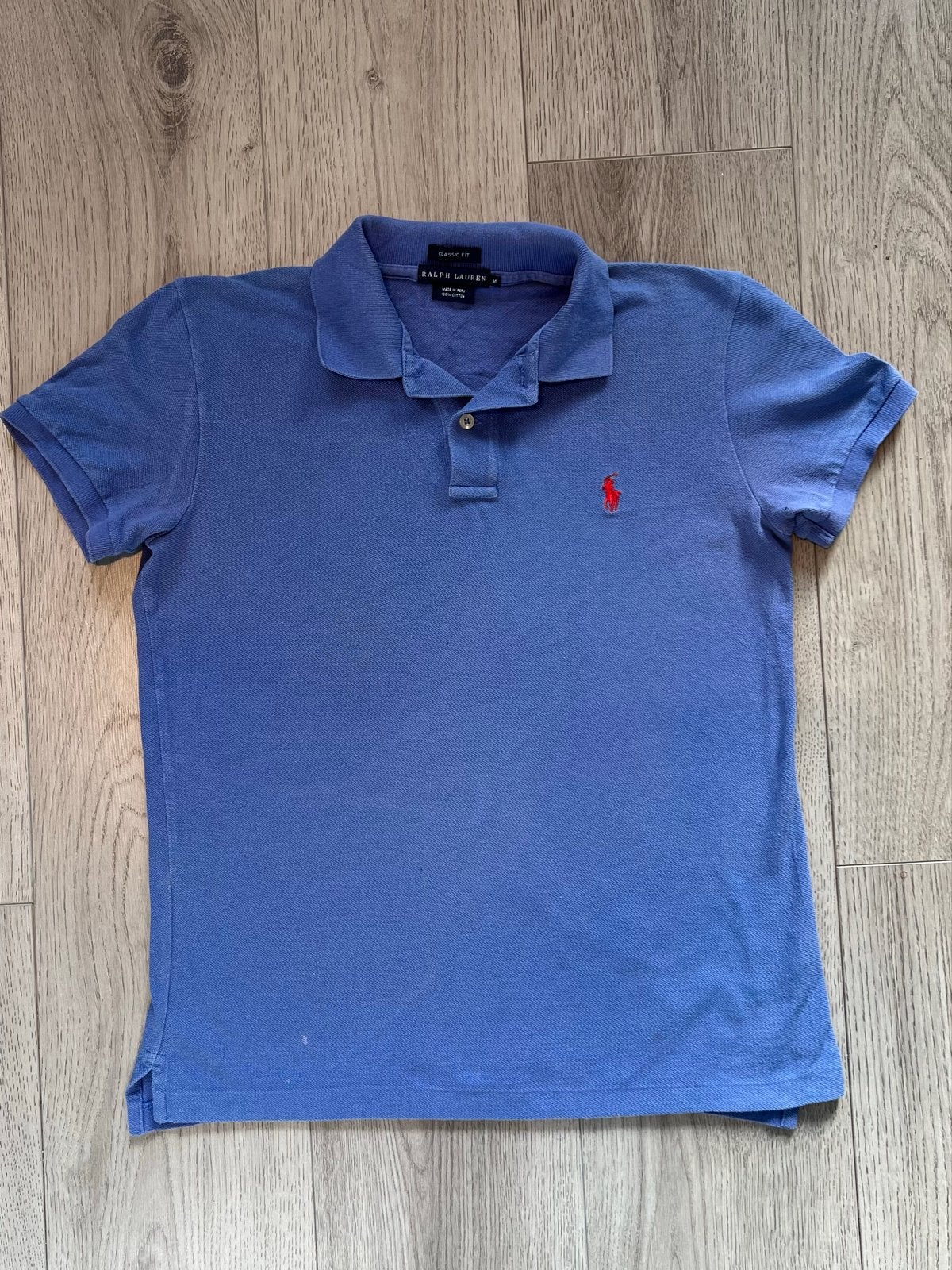 Ralph Lauren polo maat M perfecte staat origineel, Kleding | Heren, Ophalen of Verzenden, Zo goed als nieuw, Maat 48/50 (M), Blauw