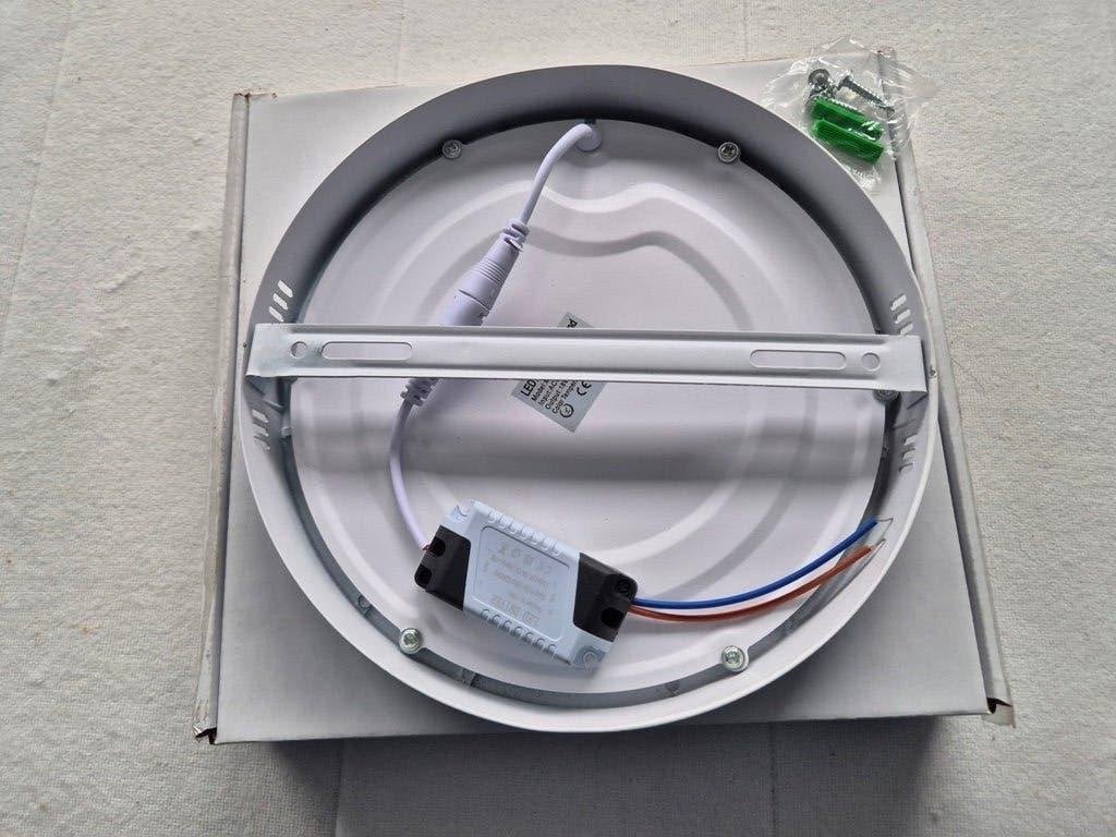 UITVERKOOP: LED Plafondlamp OPbouwspot Wit 18W - laatste, Huis en Inrichting, Lampen | Spots, Overige materialen, Opbouwspot, Nieuw