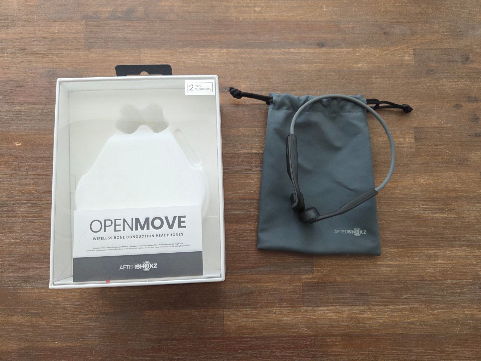 Shokz Openmove bone conduction koptelefoon