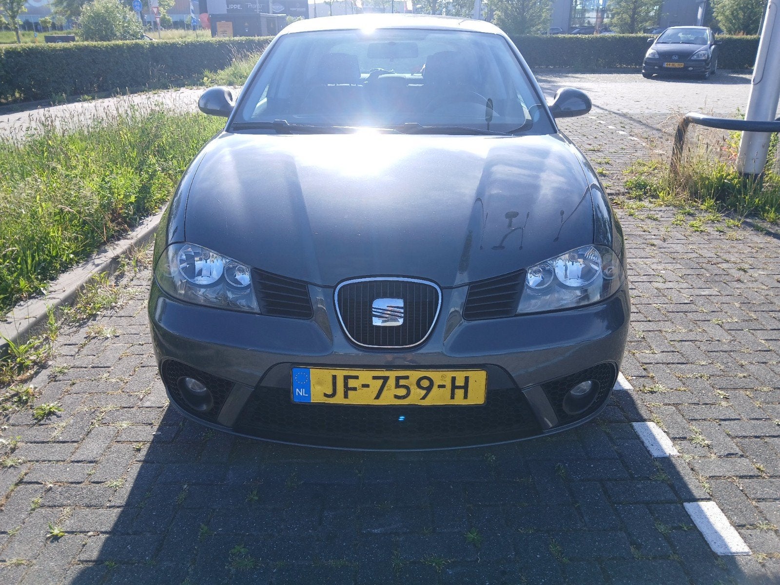 Seat Ibiza 1.4 16V 63KW 5DRS 2007 Grijs, Auto's, Voorwielaandrijving, 15 km/l, 40 €/maand, Ibiza