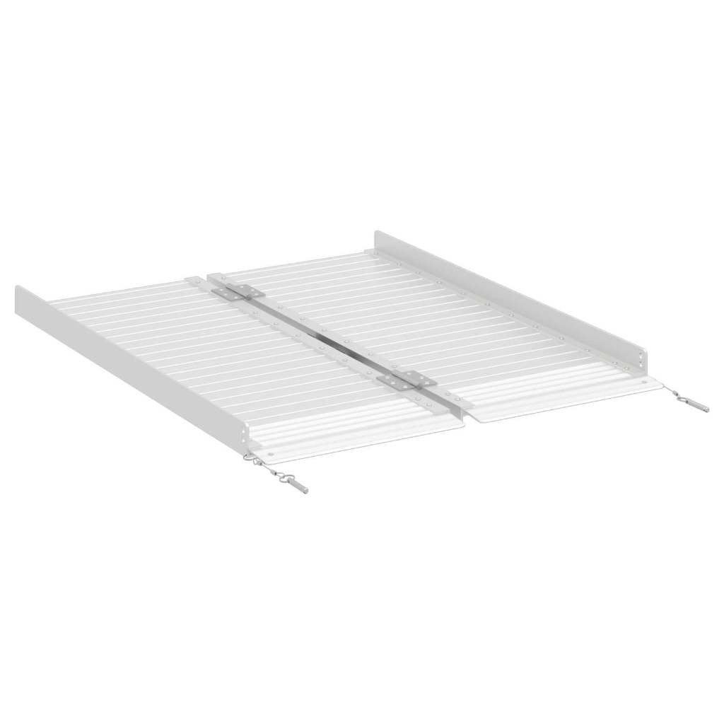 Rolstoeloprijplaat opvouwbaar 91 cm aluminium GRATIS BZRGD!, Verzenden, Nieuw, Nvt, Nvt