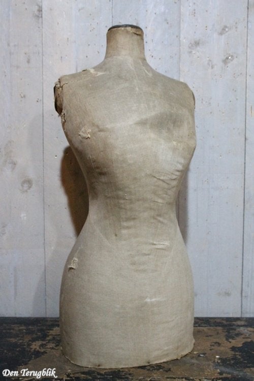 Shabby paspop buste, Ophalen of Verzenden