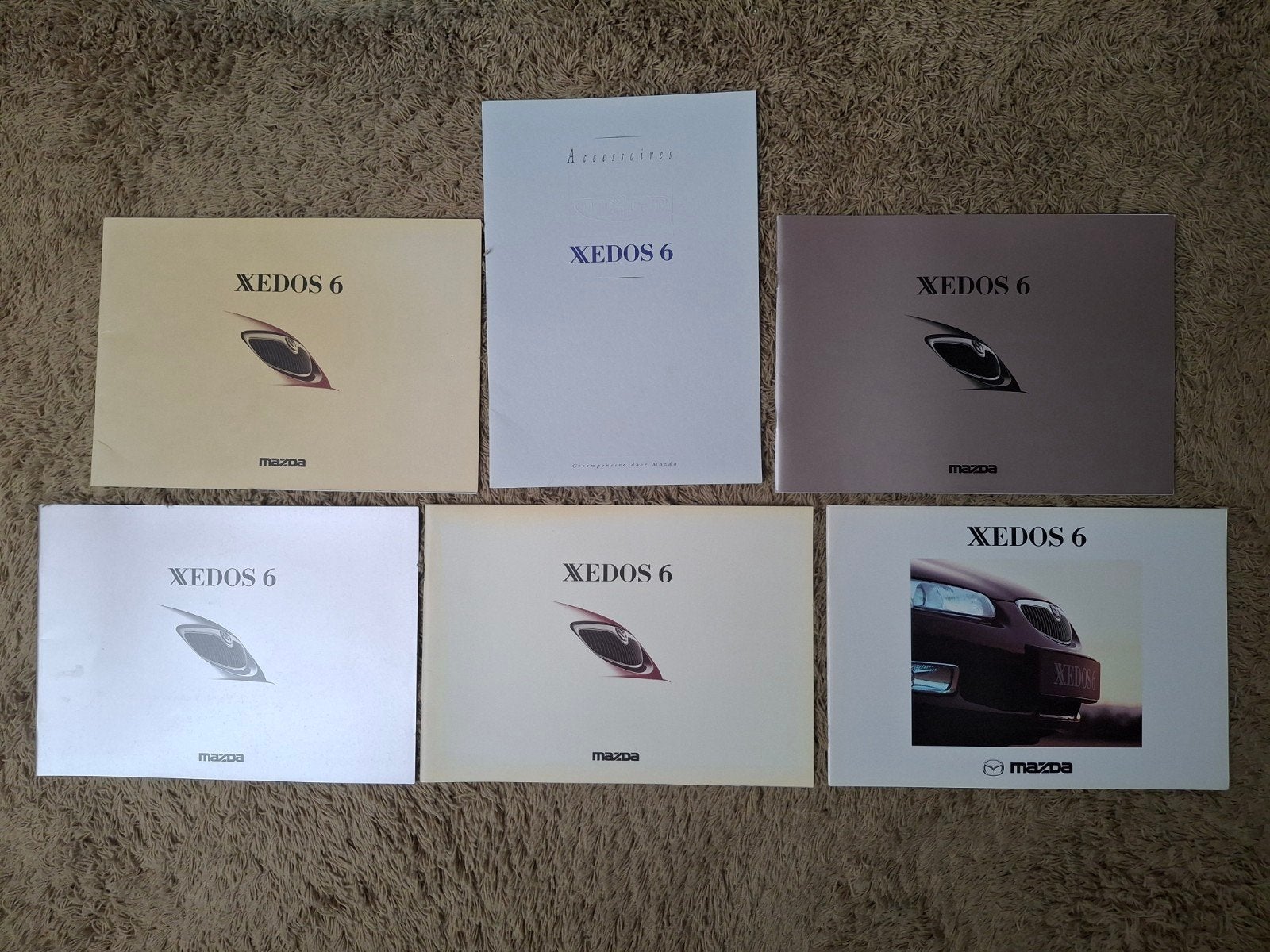 Lot autofolders Mazda Xedos 6, Boeken, Auto's | Folders en Tijdschriften, Verzenden, Mazda