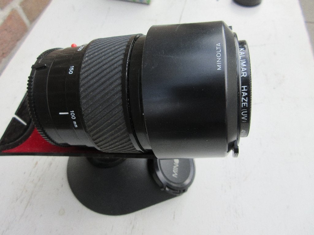 Minolta lens, Ophalen of Verzenden, Gebruikt, Minolta, Telelens