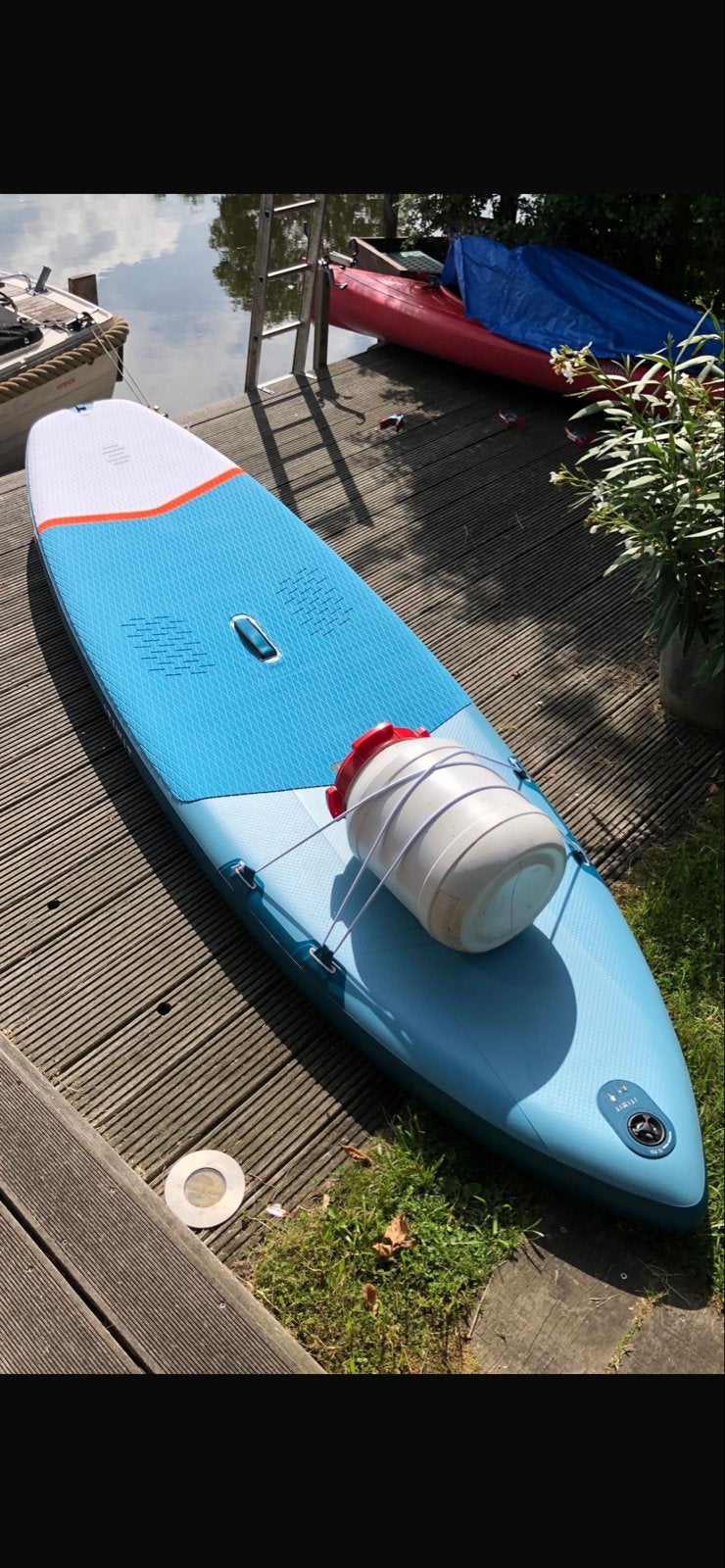 ITIWIT SUP Board 11' met peddel en pomp en tas, Watersport en Boten, Ophalen of Verzenden, Zo goed als nieuw, SUP-boards