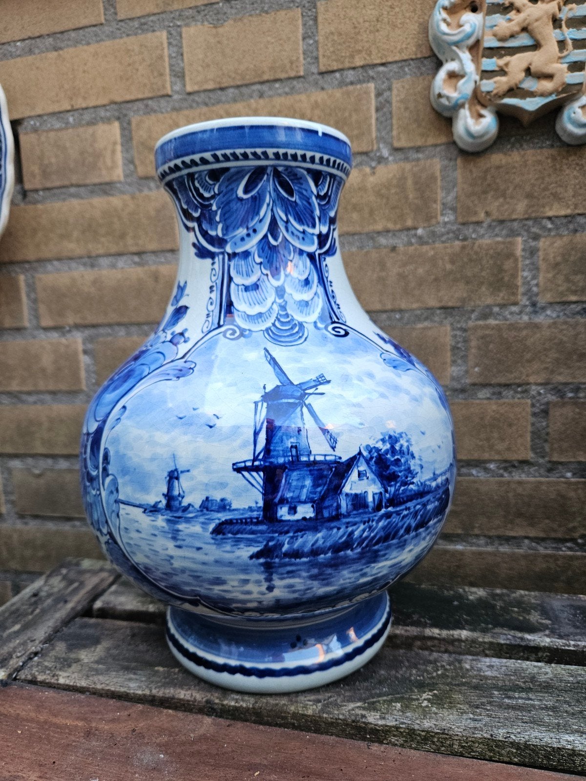 Porceleyne fles - Royal Delft - 1955, Antiek en Kunst, Antiek | Vazen, Ophalen of Verzenden
