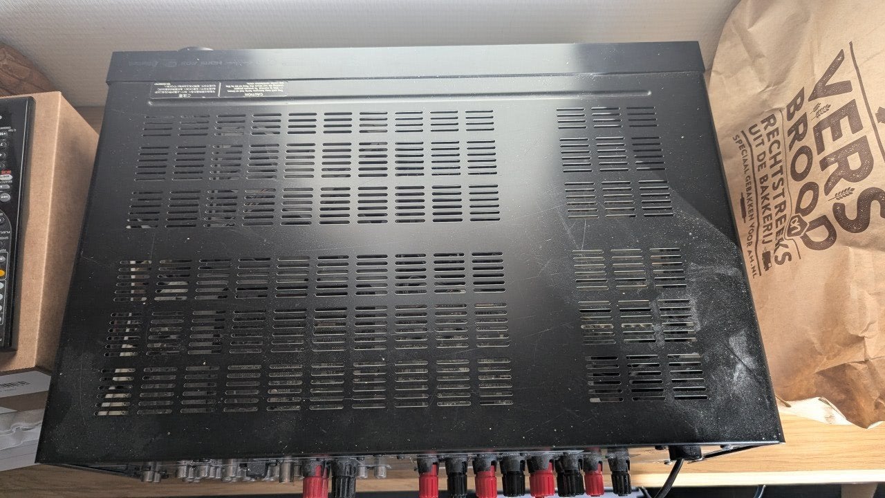 Onkyo TX-NR626 AV-receiver met afstandsbediening, Ophalen of Verzenden, Zo goed als nieuw, 120 watt of meer, Onkyo