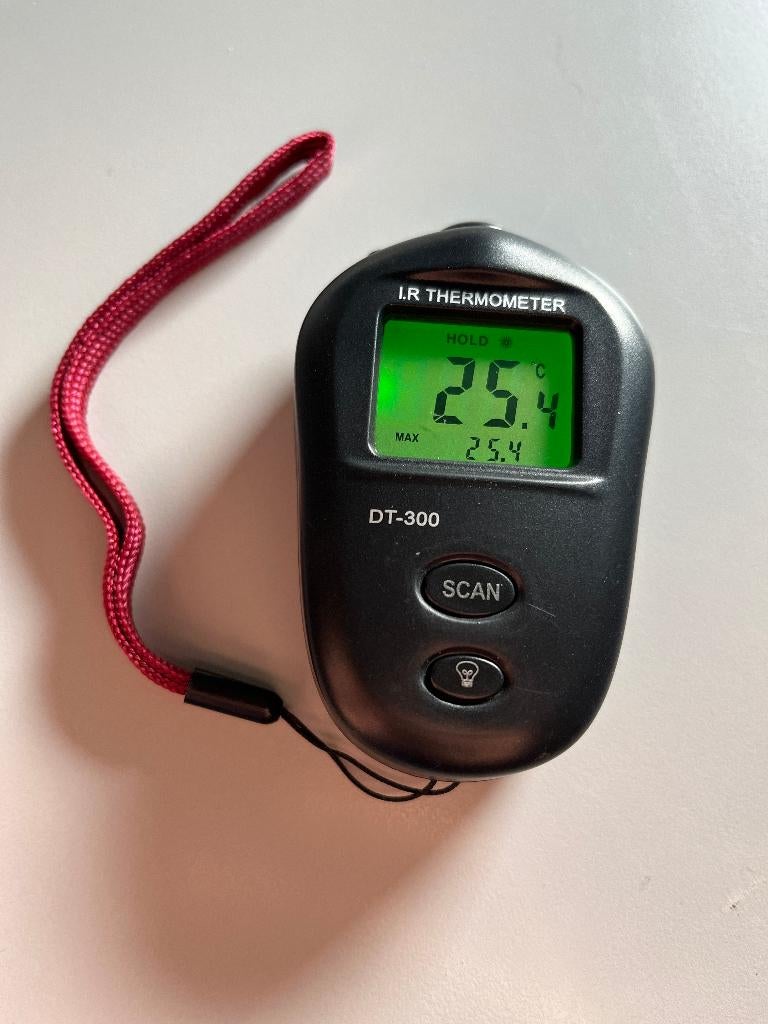 Mini digitale non-contact IR Infrarood LCD thermometer, Ophalen, Gebruikt, Overige