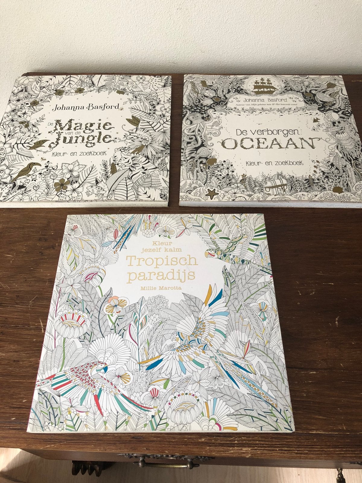Kleurboeken, Ophalen, Zo goed als nieuw, Glas of Kopje