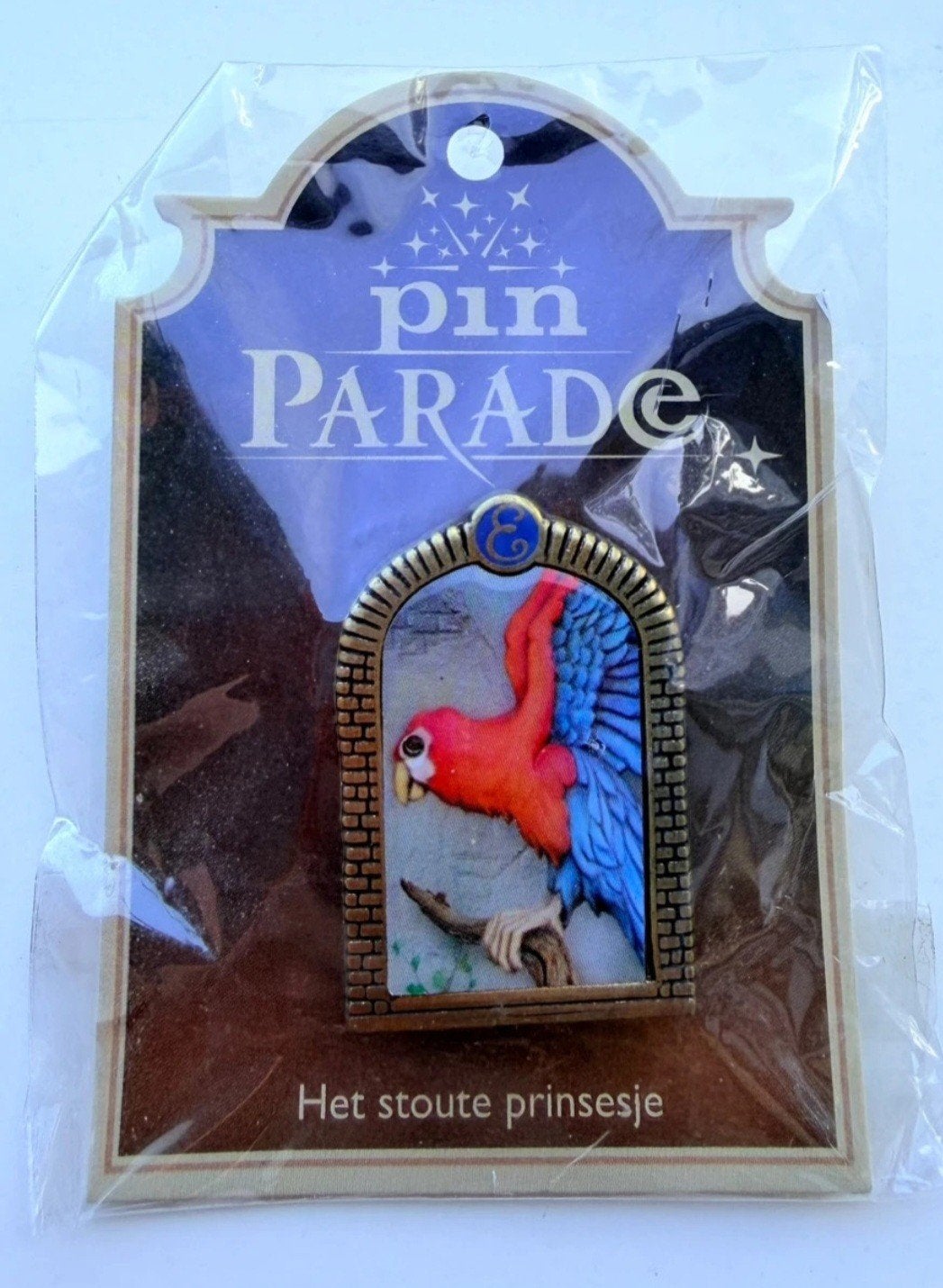 Efteling Pin Parade - Het Stoute Prinsesje (Papegaai), Ophalen of Verzenden, Nieuw, Overige typen